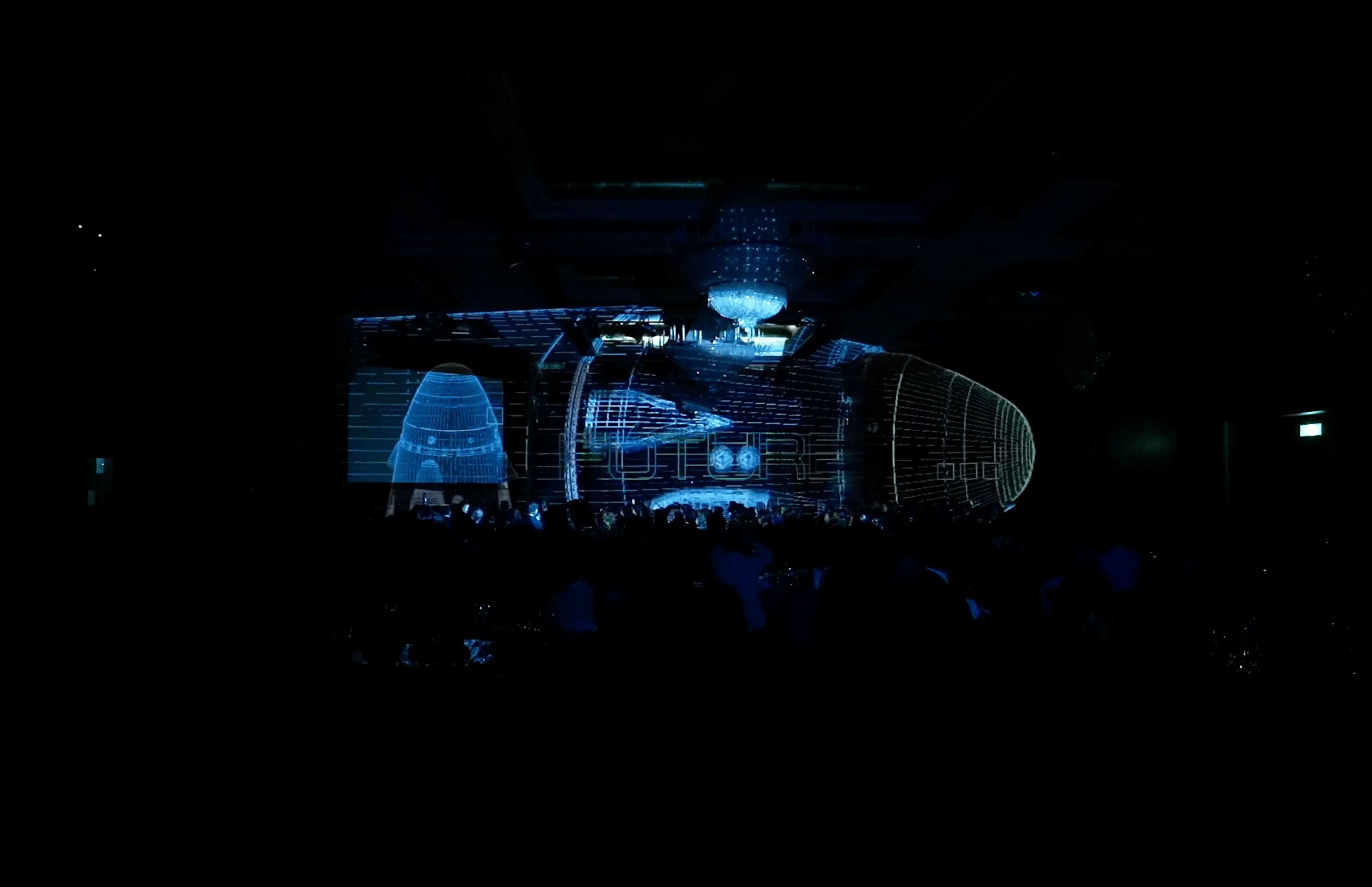 プロジェクションマッピングの様子6